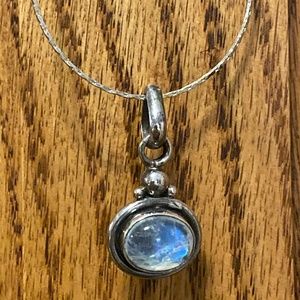Moonstone Pendent Necklace